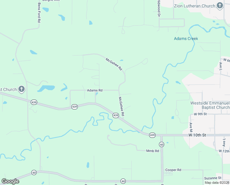 map of restaurants, bars, coffee shops, grocery stores, and more near 59378 Par Road 521 in Bogalusa