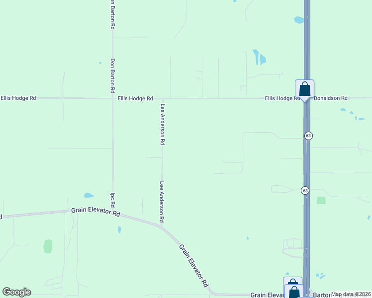 map of restaurants, bars, coffee shops, grocery stores, and more near 202-298 Lee Anderson Road in Lucedale