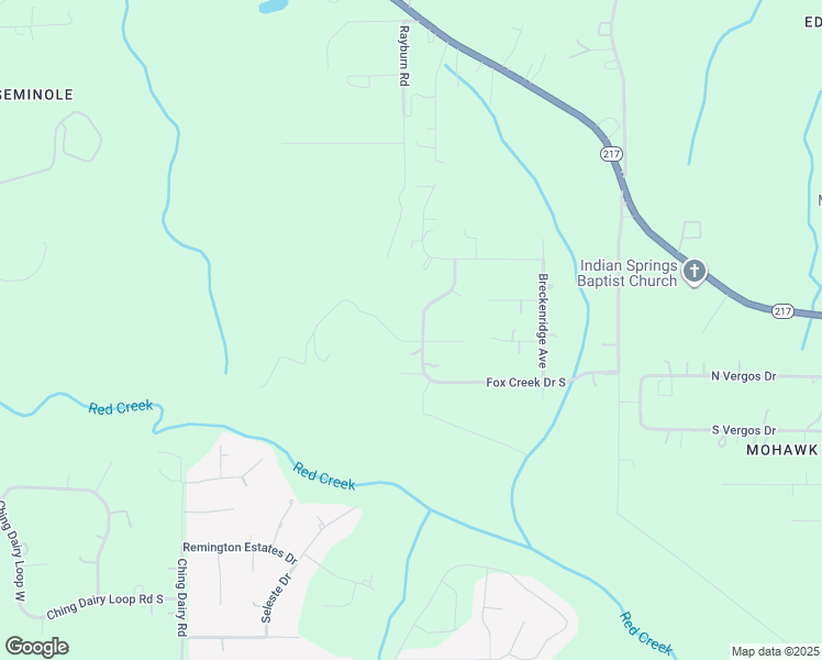 map of restaurants, bars, coffee shops, grocery stores, and more near 4051 Fox Creek Dr W in Mobile