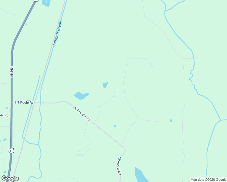 map of restaurants, bars, coffee shops, grocery stores, and more near 290 East T Poole Road in Poplarville