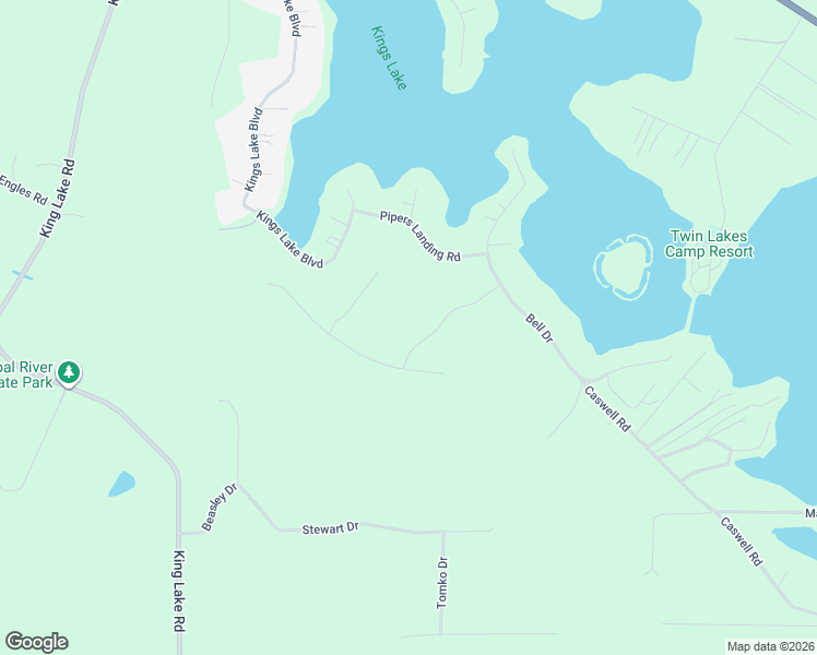 map of restaurants, bars, coffee shops, grocery stores, and more near 224 Gator Run in DeFuniak Springs