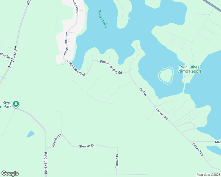 map of restaurants, bars, coffee shops, grocery stores, and more near 224 Gator Run in DeFuniak Springs