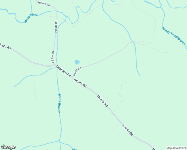 map of restaurants, bars, coffee shops, grocery stores, and more near 2976 Hinote Road in DeFuniak Springs