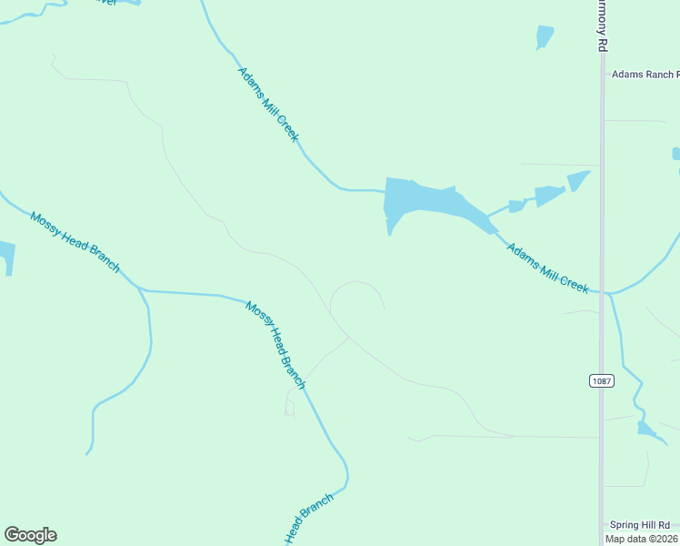 map of restaurants, bars, coffee shops, grocery stores, and more near 87 Adams Creek Road in DeFuniak Springs