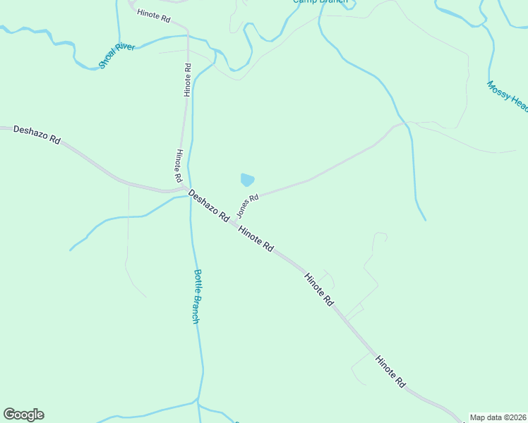 map of restaurants, bars, coffee shops, grocery stores, and more near 2976 Hinote Road in DeFuniak Springs