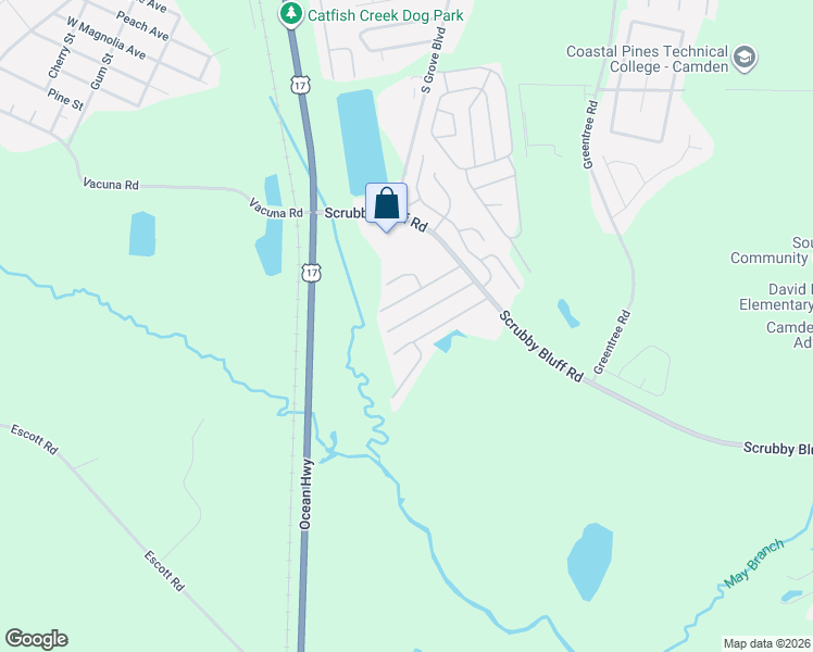 map of restaurants, bars, coffee shops, grocery stores, and more near 191-223 Red Wood in Kingsland