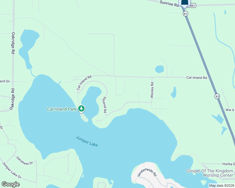 map of restaurants, bars, coffee shops, grocery stores, and more near 276 Squirrel Road in DeFuniak Springs