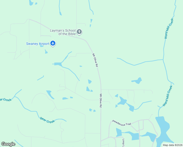 map of restaurants, bars, coffee shops, grocery stores, and more near 5590 Mount Olive Road in Crestview