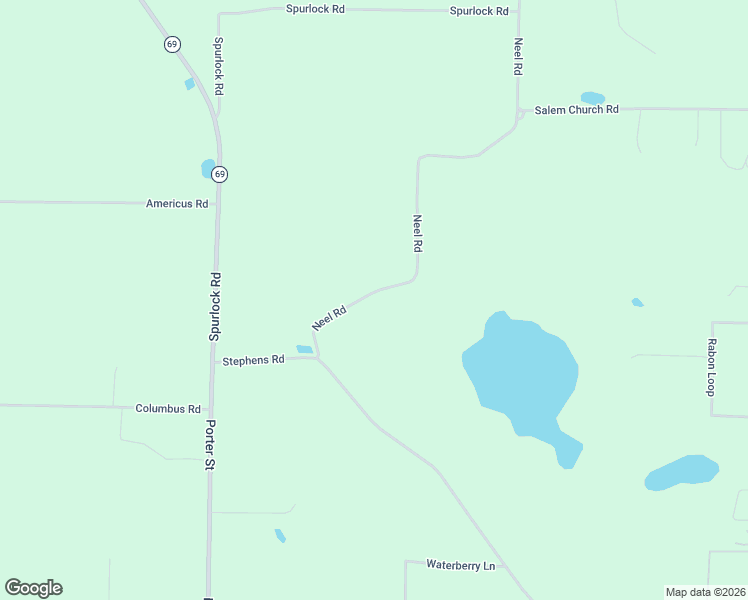 map of restaurants, bars, coffee shops, grocery stores, and more near 2938 Neel Road in Sneads