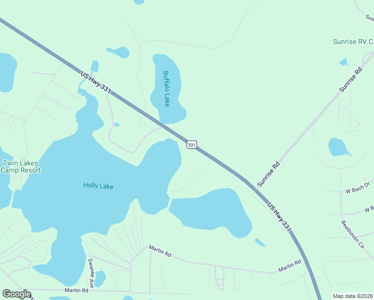 map of restaurants, bars, coffee shops, grocery stores, and more near 3755 U.S. 331 in DeFuniak Springs