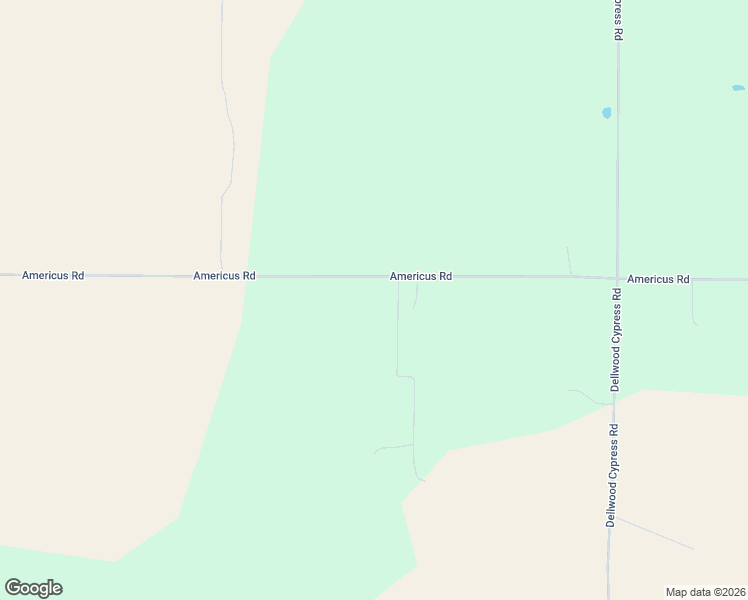 map of restaurants, bars, coffee shops, grocery stores, and more near 6289 Americus Road in Marianna