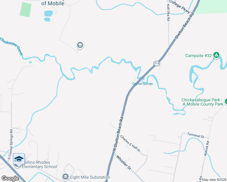 map of restaurants, bars, coffee shops, grocery stores, and more near 565 North Shelton Beach Road in Prichard