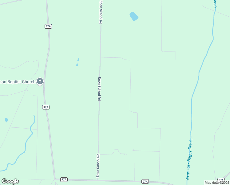 map of restaurants, bars, coffee shops, grocery stores, and more near 7900 Enon School Road in McDavid