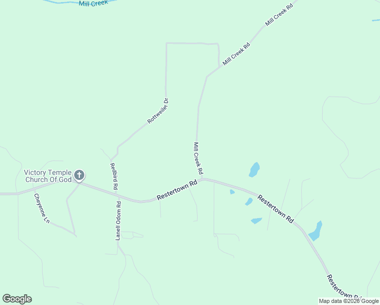 map of restaurants, bars, coffee shops, grocery stores, and more near 27 Mill Creek Road in Poplarville