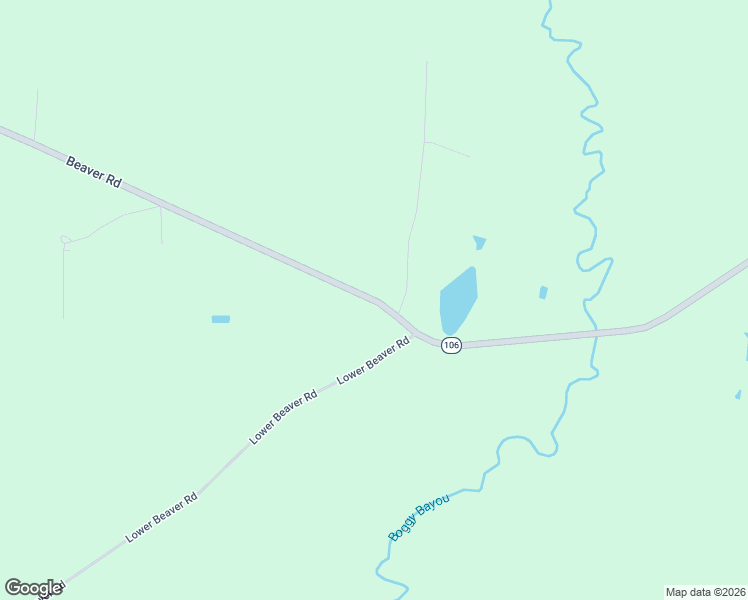 map of restaurants, bars, coffee shops, grocery stores, and more near Beaver Road in Ville Platte