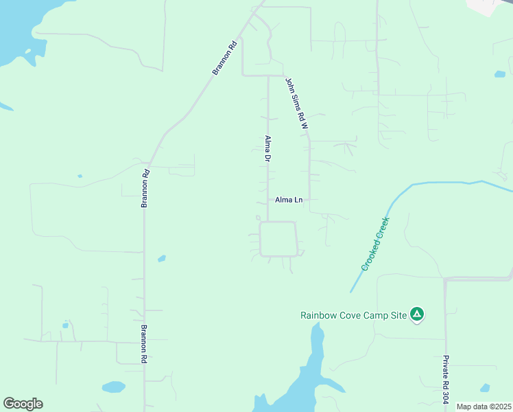 map of restaurants, bars, coffee shops, grocery stores, and more near 4553-5547 Alma Drive in Wilmer