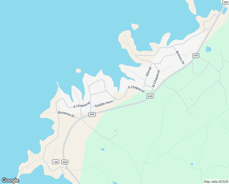 map of restaurants, bars, coffee shops, grocery stores, and more near 630 South Chaparral in Burnet