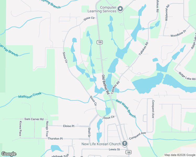 map of restaurants, bars, coffee shops, grocery stores, and more near 5642 Old Bethel Road in Crestview