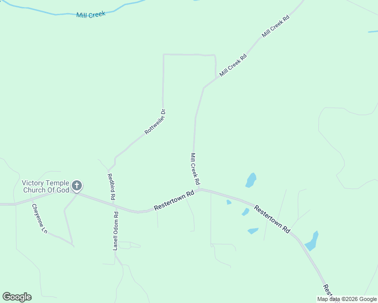 map of restaurants, bars, coffee shops, grocery stores, and more near 27 Mill Creek Road in Poplarville