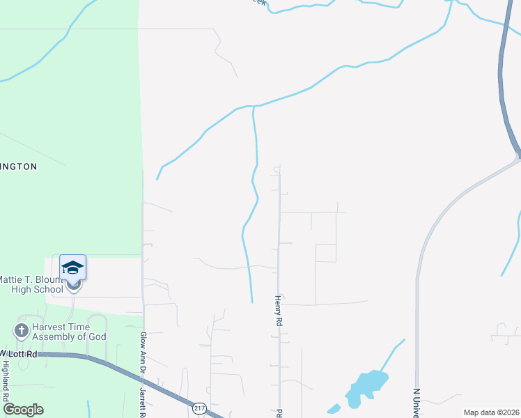map of restaurants, bars, coffee shops, grocery stores, and more near 5507 Henry Road in Prichard
