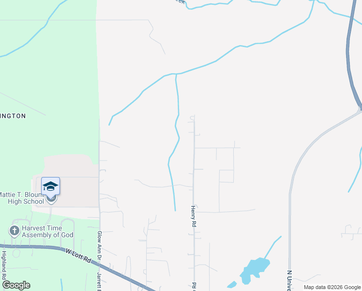 map of restaurants, bars, coffee shops, grocery stores, and more near 5507 Henry Road in Prichard