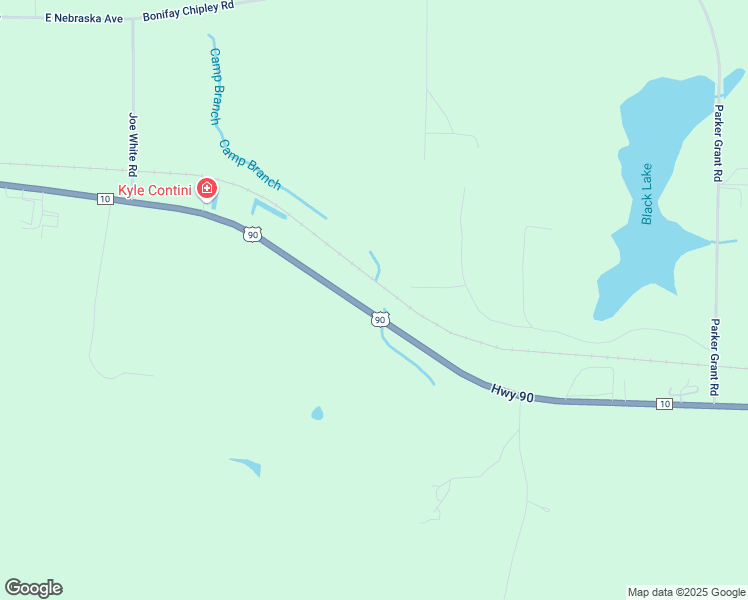 map of restaurants, bars, coffee shops, grocery stores, and more near Highway 10 in Bonifay