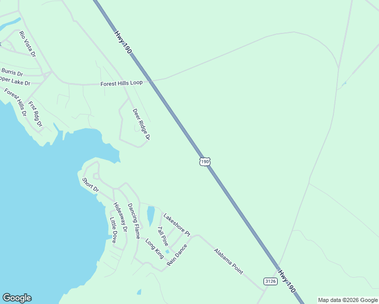 map of restaurants, bars, coffee shops, grocery stores, and more near 11377 U.S. Highway 190 in Livingston