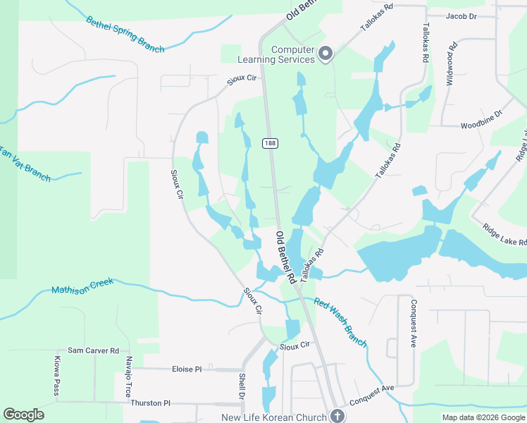 map of restaurants, bars, coffee shops, grocery stores, and more near 5652 Old Bethel Road in Crestview