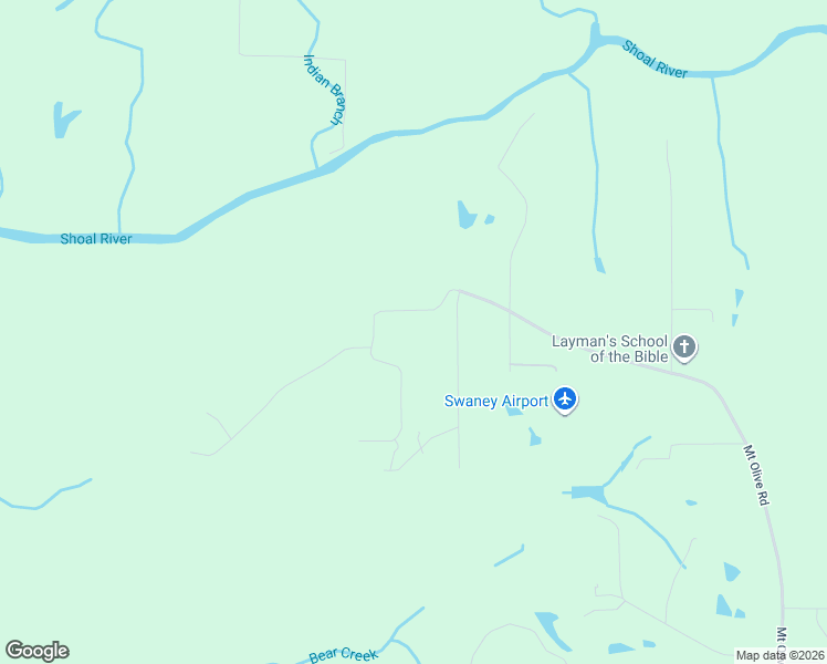 map of restaurants, bars, coffee shops, grocery stores, and more near 5753 Highland Hills Road in Crestview