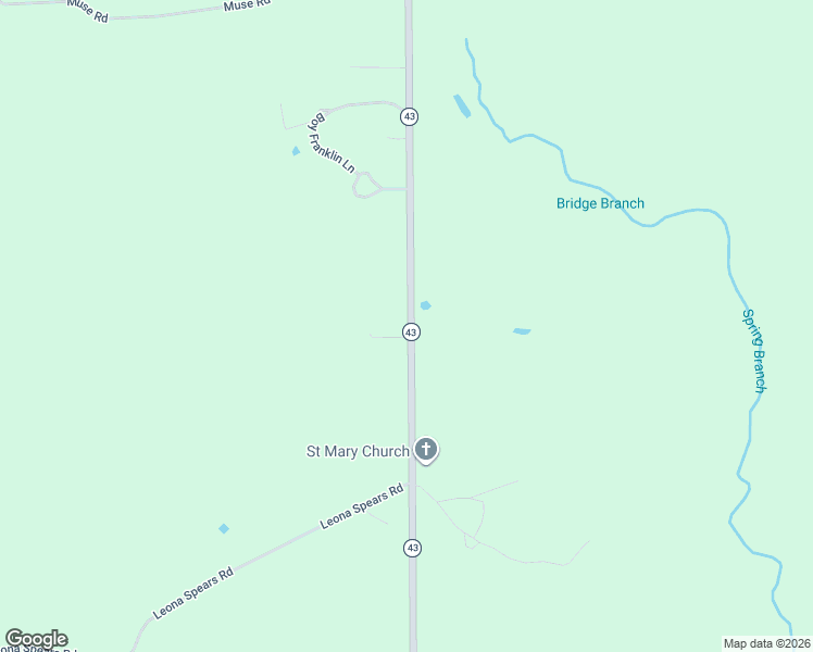 map of restaurants, bars, coffee shops, grocery stores, and more near 13164 Louisiana 43 in Greensburg