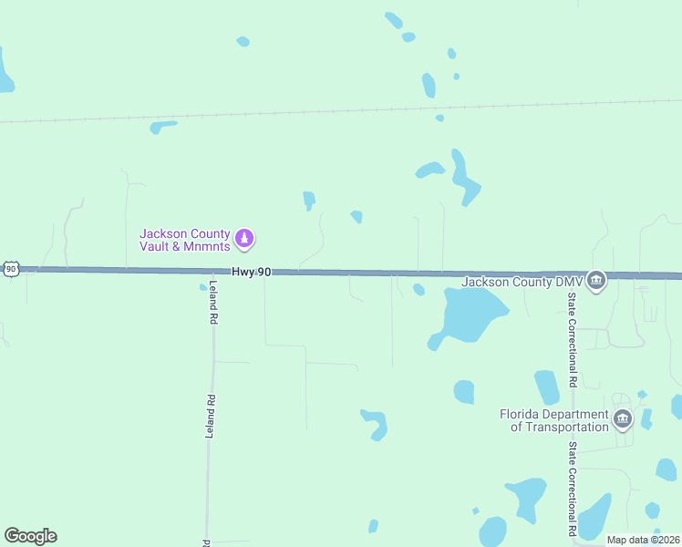 map of restaurants, bars, coffee shops, grocery stores, and more near 3499 U.S. 90 in Marianna