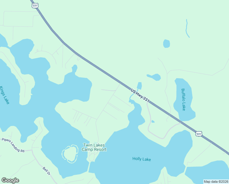 map of restaurants, bars, coffee shops, grocery stores, and more near 163 Holley King Road in DeFuniak Springs