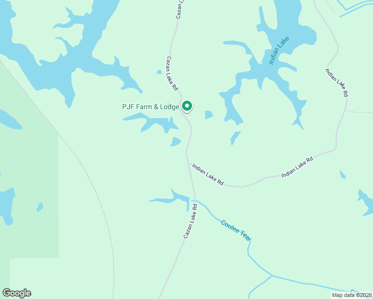 map of restaurants, bars, coffee shops, grocery stores, and more near Cazan Lake Road in Evangeline Parish