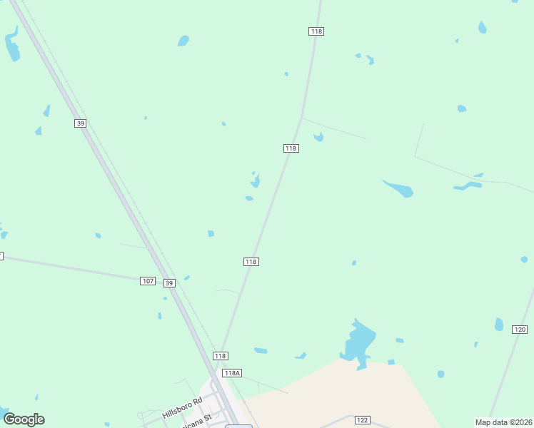 map of restaurants, bars, coffee shops, grocery stores, and more near 8371-8375 County Road 118 in Iola