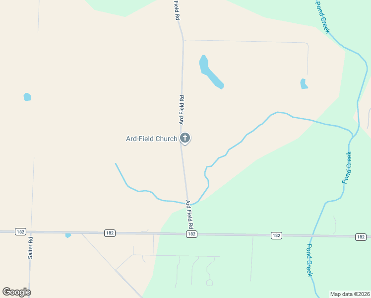 map of restaurants, bars, coffee shops, grocery stores, and more near 682 Ard Field Road in Jay