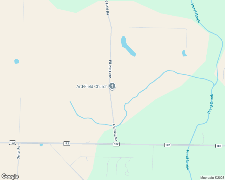 map of restaurants, bars, coffee shops, grocery stores, and more near 682 Ard Field Road in Jay