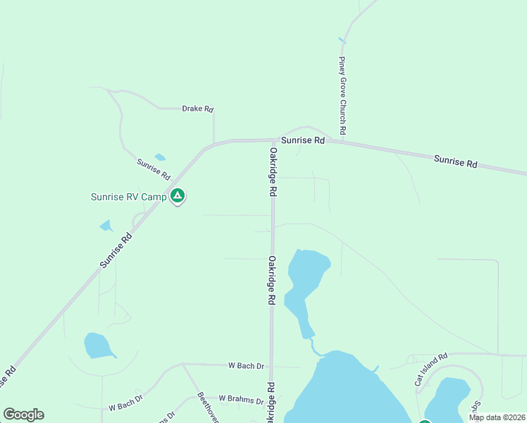 map of restaurants, bars, coffee shops, grocery stores, and more near 2765 Oakridge Road in DeFuniak Springs