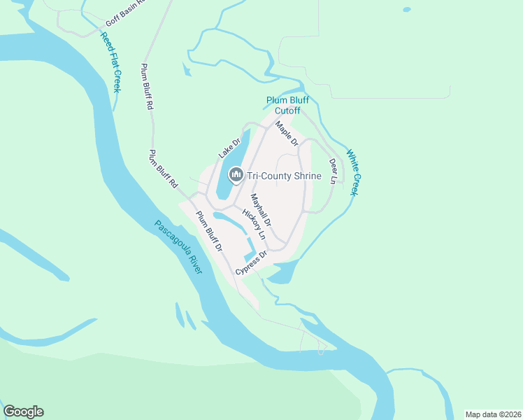 map of restaurants, bars, coffee shops, grocery stores, and more near 100-498 Mayhall Drive in Lucedale