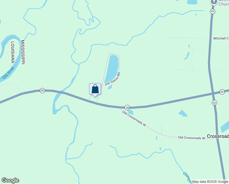 map of restaurants, bars, coffee shops, grocery stores, and more near 3682-3734 Highway 26 in Poplarville