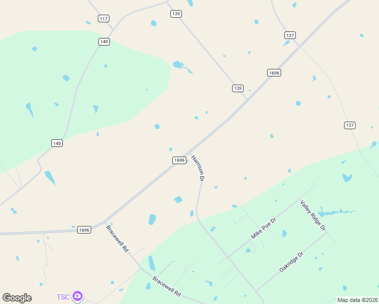 map of restaurants, bars, coffee shops, grocery stores, and more near 21100 Harrison Drive in Bedias