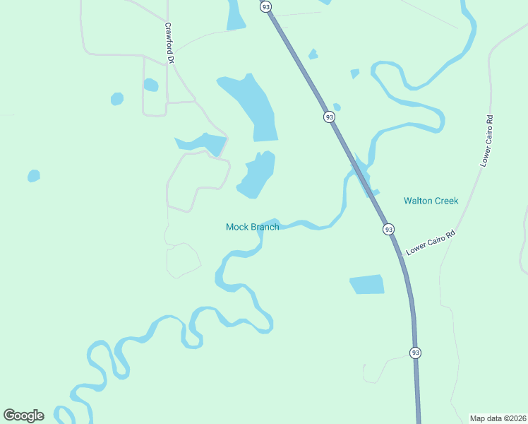 map of restaurants, bars, coffee shops, grocery stores, and more near 3366 Georgia 93 in Cairo