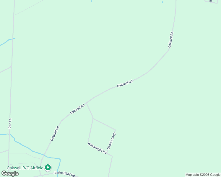 map of restaurants, bars, coffee shops, grocery stores, and more near Oakwell Rd in Kingsland