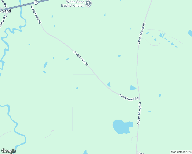 map of restaurants, bars, coffee shops, grocery stores, and more near 123 Grady Lewis Road in Poplarville