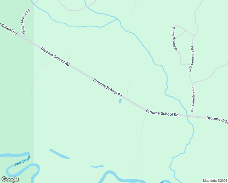 map of restaurants, bars, coffee shops, grocery stores, and more near Broome School Road in George County
