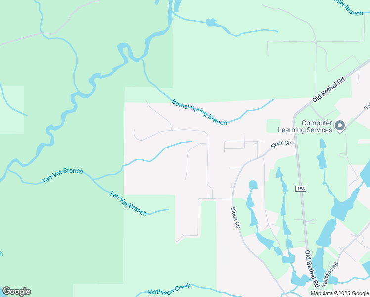 map of restaurants, bars, coffee shops, grocery stores, and more near 200 Kirkwood Run in Crestview