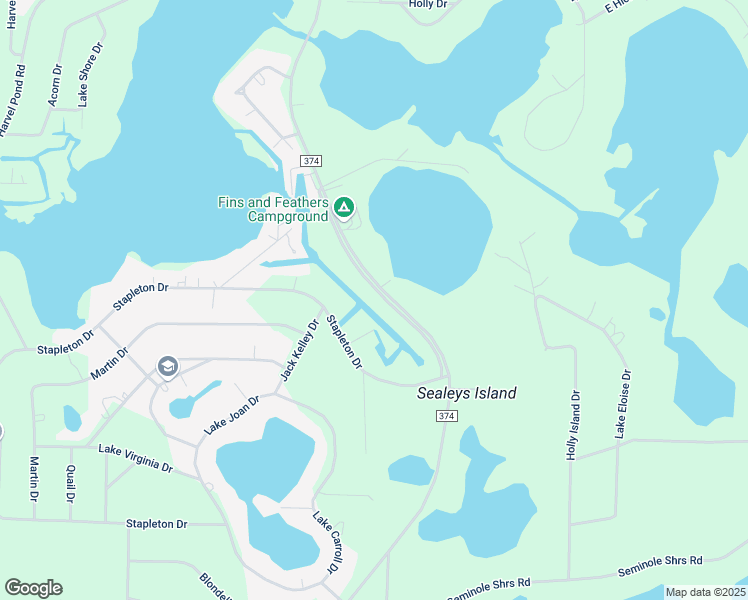 map of restaurants, bars, coffee shops, grocery stores, and more near 8112 County Road 374 in Donalsonville