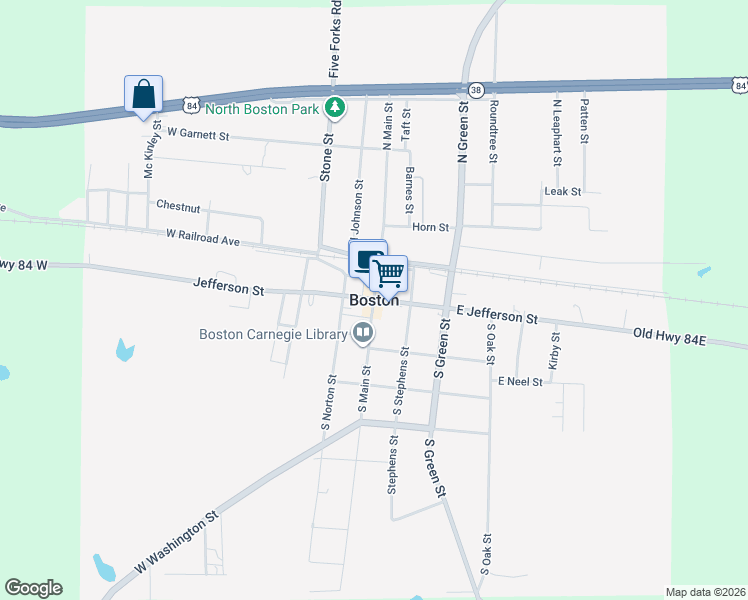 map of restaurants, bars, coffee shops, grocery stores, and more near in Boston