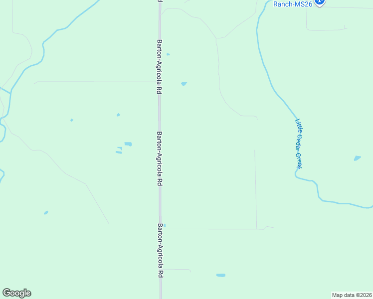 map of restaurants, bars, coffee shops, grocery stores, and more near 4151 Barton-Agricola Road in Lucedale