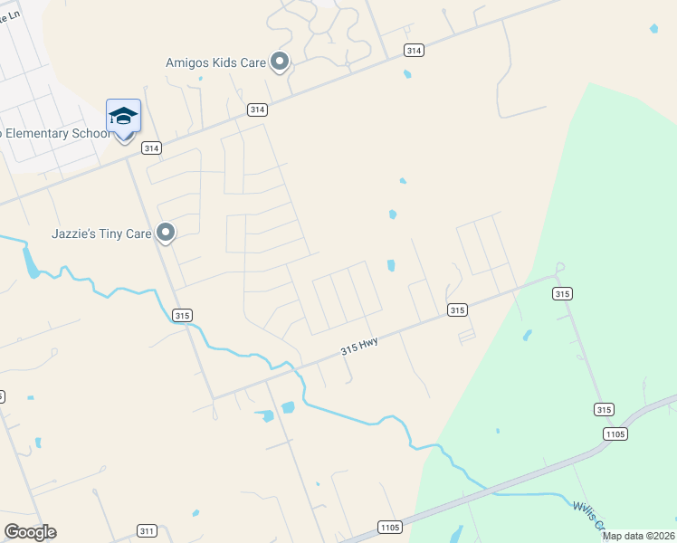 map of restaurants, bars, coffee shops, grocery stores, and more near 165 Sudden Impact Drive in Jarrell