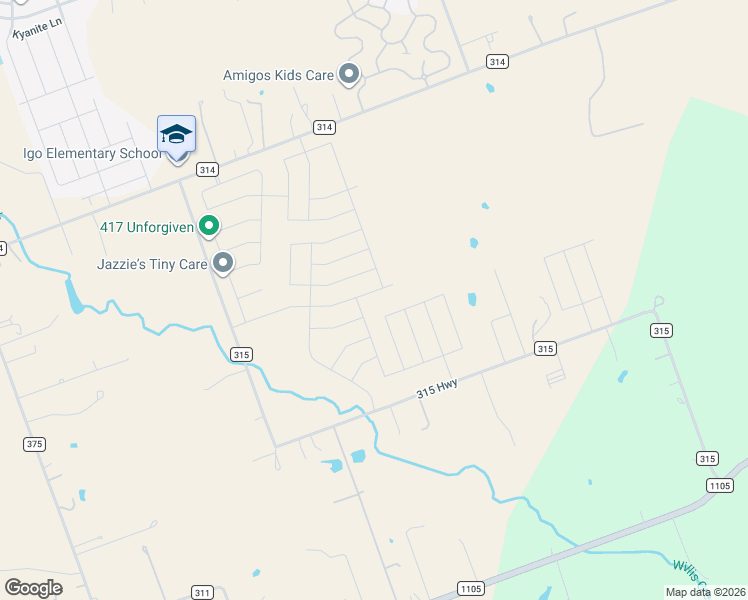 map of restaurants, bars, coffee shops, grocery stores, and more near 117 Magnum Force Drive in Jarrell